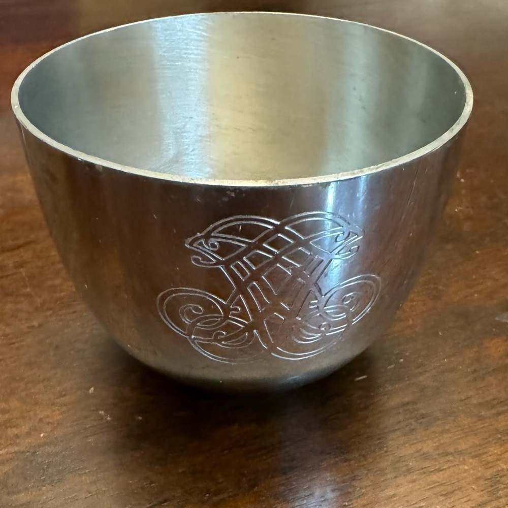 Kirk Stieff Pewter Cups Thomas Jefferson Memorial Foundation Monticello P50